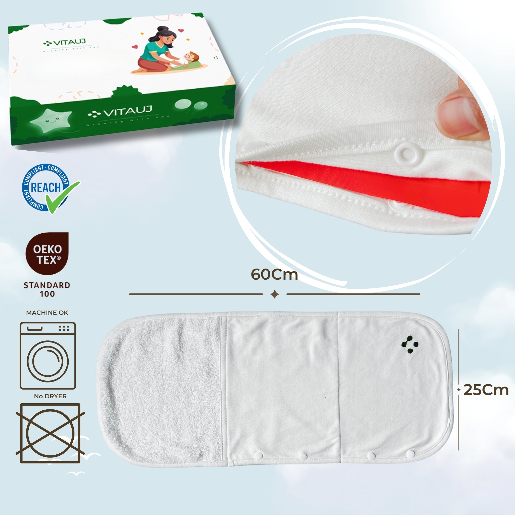 Muselinas Inteligentes 4-en-1: el imprescindible que simplifica tus días desde el nacimiento